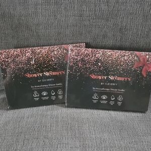 Shower Steamers By Cleverfy, Set Of 2, Each Has 6 Aromatherapy Bombs, New.